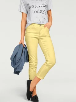 Pantalons skinny cinq poches style décontracté léger
