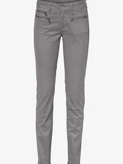 Pantalons skinny slim fit à brillance raffinée élégante