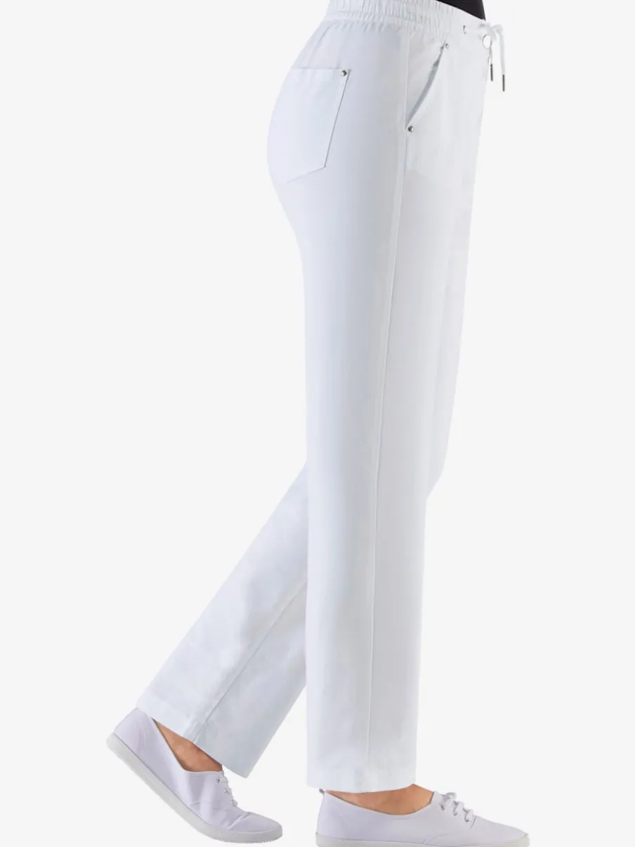 Pantalons sport avec ceinture élastique et poches pratiques