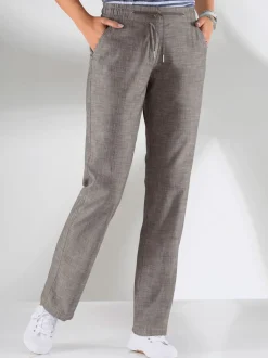 Pantalons sport avec ceinture élastique et poches pratiques