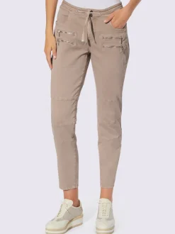 Pantalons sportifs avec glissières et poches pratiques