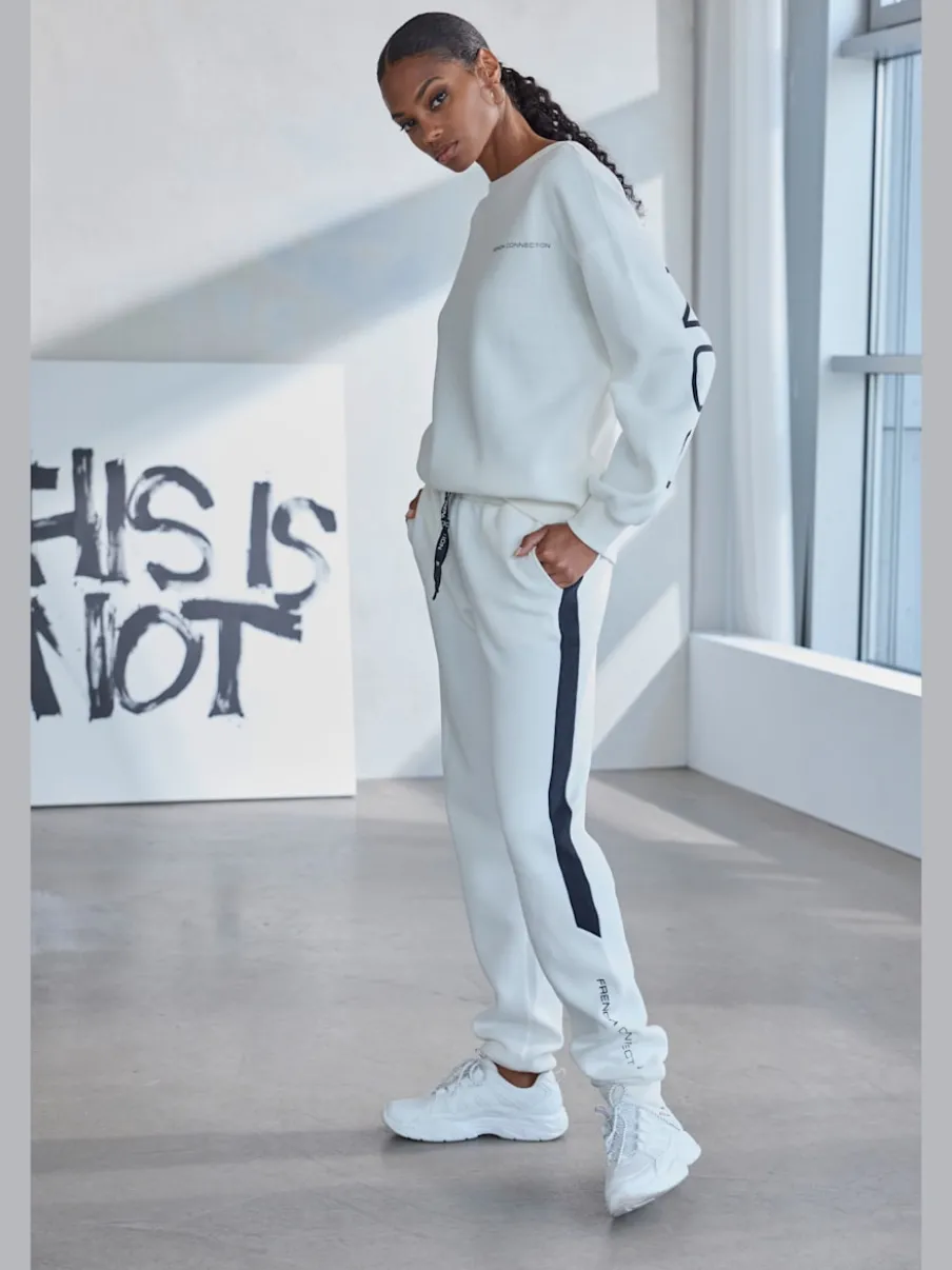 Pantalons sweats avec poches latérales fendues confortables
