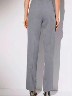 Pantalons taille élastiquée avec ceinture plate discrète