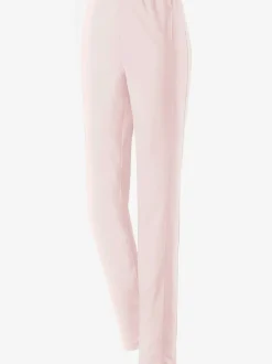 Pantalons unis avec ceinture élastique confortable extensible