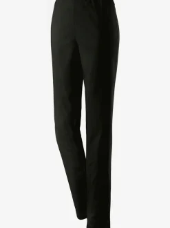 Pantalons unis avec ceinture élastique confortable extensible
