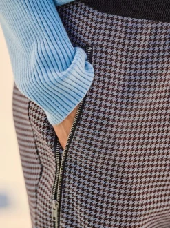 Pantalon superbe motif jacquard