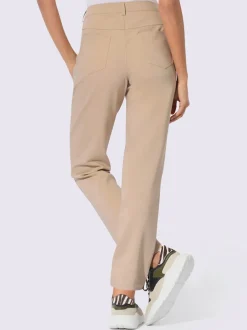 Pantalons ventre plat avec poches et finition raffinée