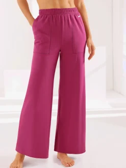 Pantalon sweat avec ceinture élastique et poches