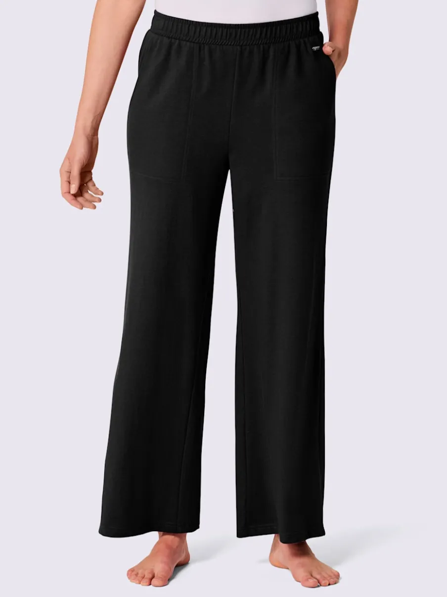 Pantalon sweat avec ceinture élastique et poches