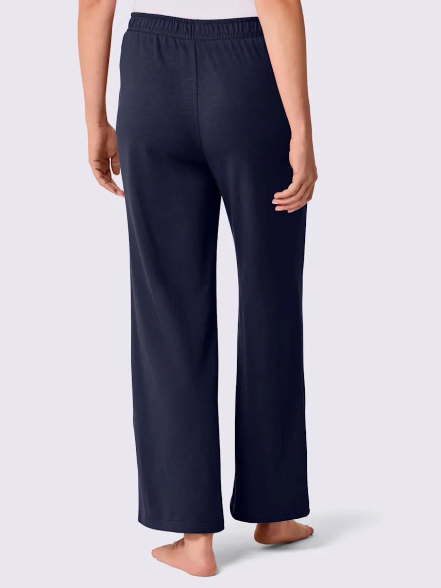 Pantalon sweat avec ceinture élastique et poches