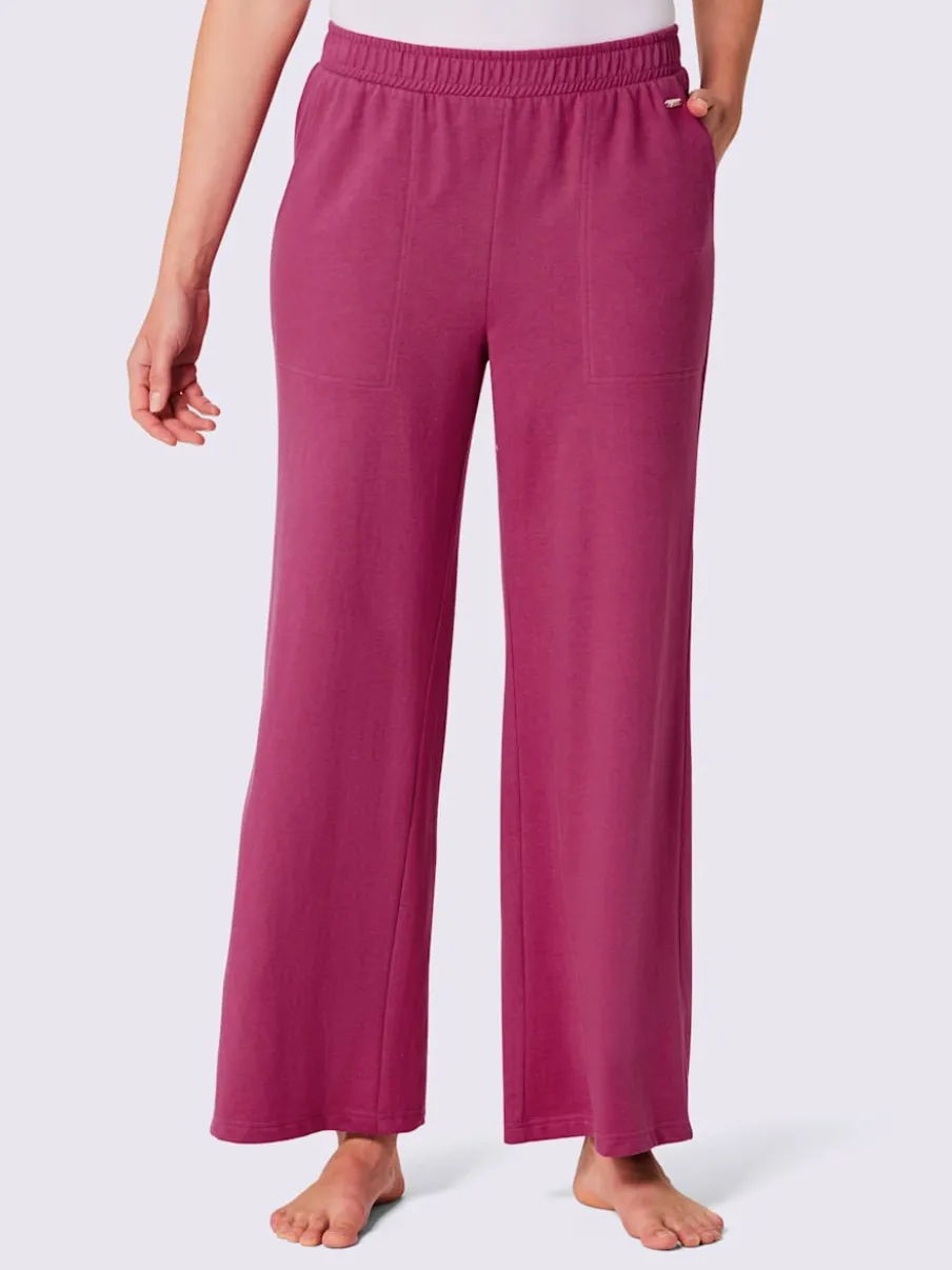Pantalon sweat avec ceinture élastique et poches