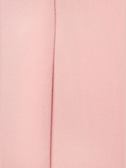 Pantalon tailleur à plis repassés avec ceinture élastique ajustable