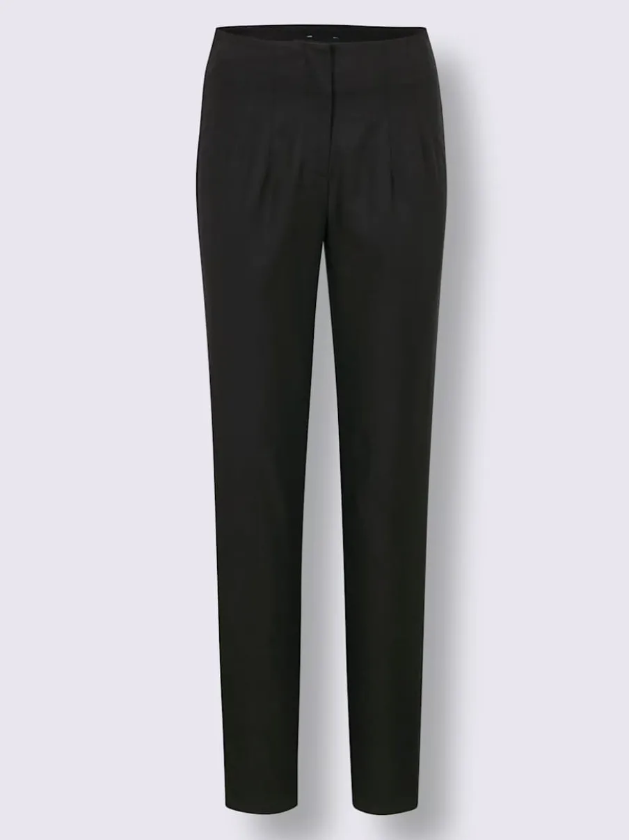 Pantalon tissé 63% lyocell (tencel)
