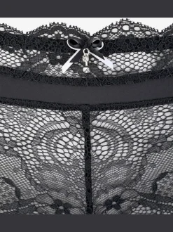 Panty dentelle élastique