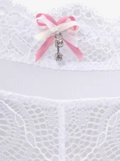 Panty dentelle élastique