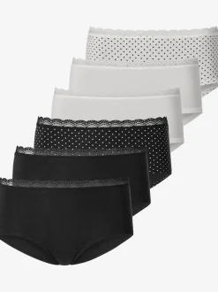 Panty gainant hipster avec joli bord en dentelle