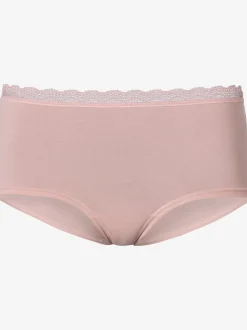 Panty gainant hipster avec joli bord en dentelle