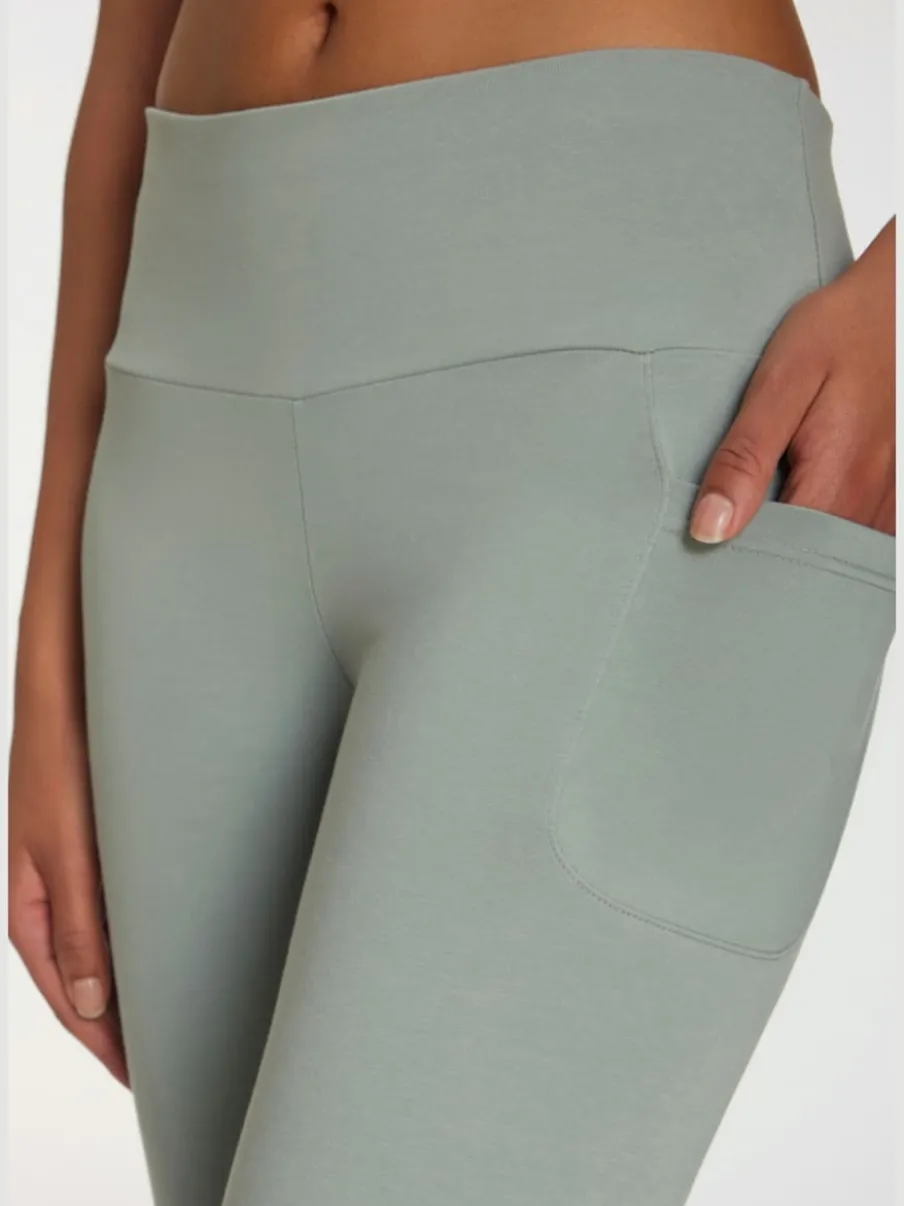 Panty pantalon jazz avec large ceinture et poche pratique