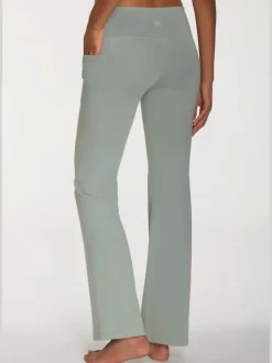 Panty pantalon jazz avec large ceinture et poche pratique