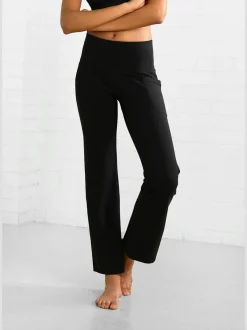 Panty pantalon jazz avec large ceinture et poche pratique