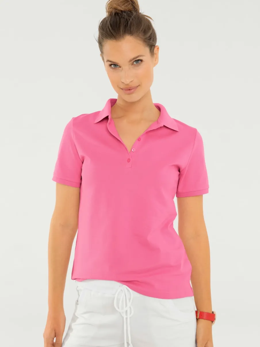 Polo classique cintré en piqué doux et agréable