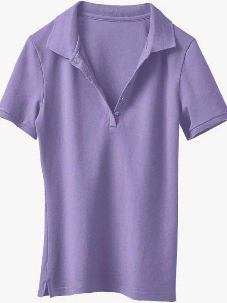 Polo classique cintré en piqué doux et agréable