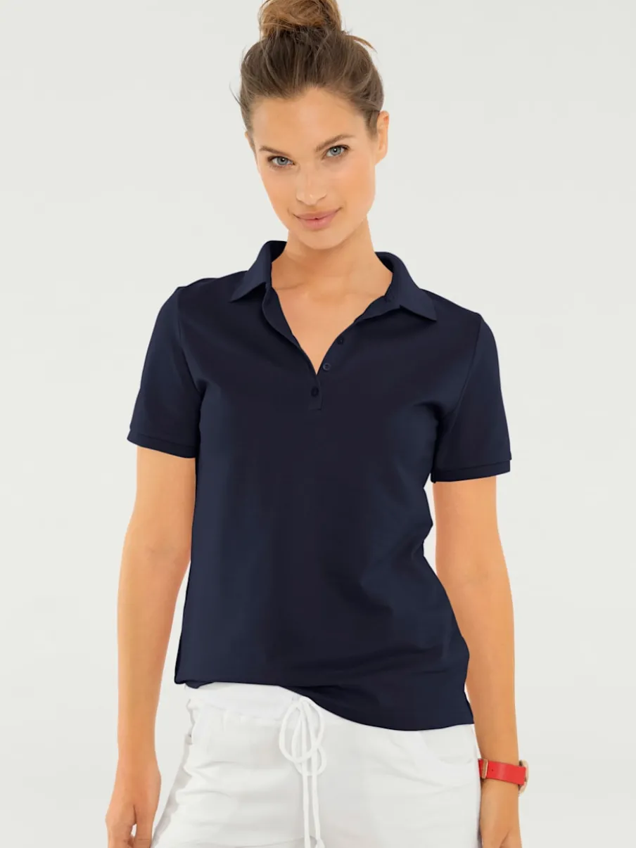 Polo classique cintré en piqué doux et agréable