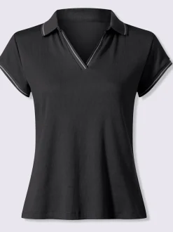 Polo côtelé rayé manches courtes doux coton certifié GOTS