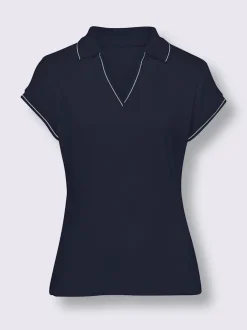 Polo côtelé rayé manches courtes doux coton certifié GOTS