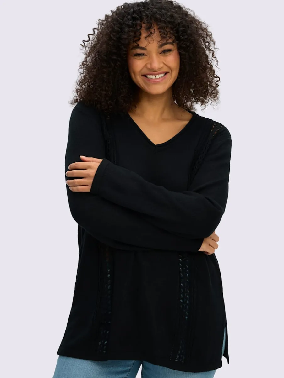 Pull ajouré