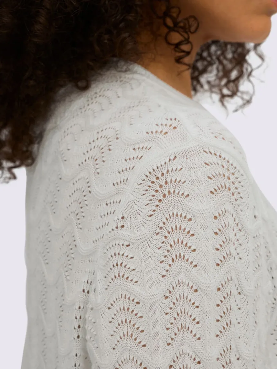 Pull ajouré