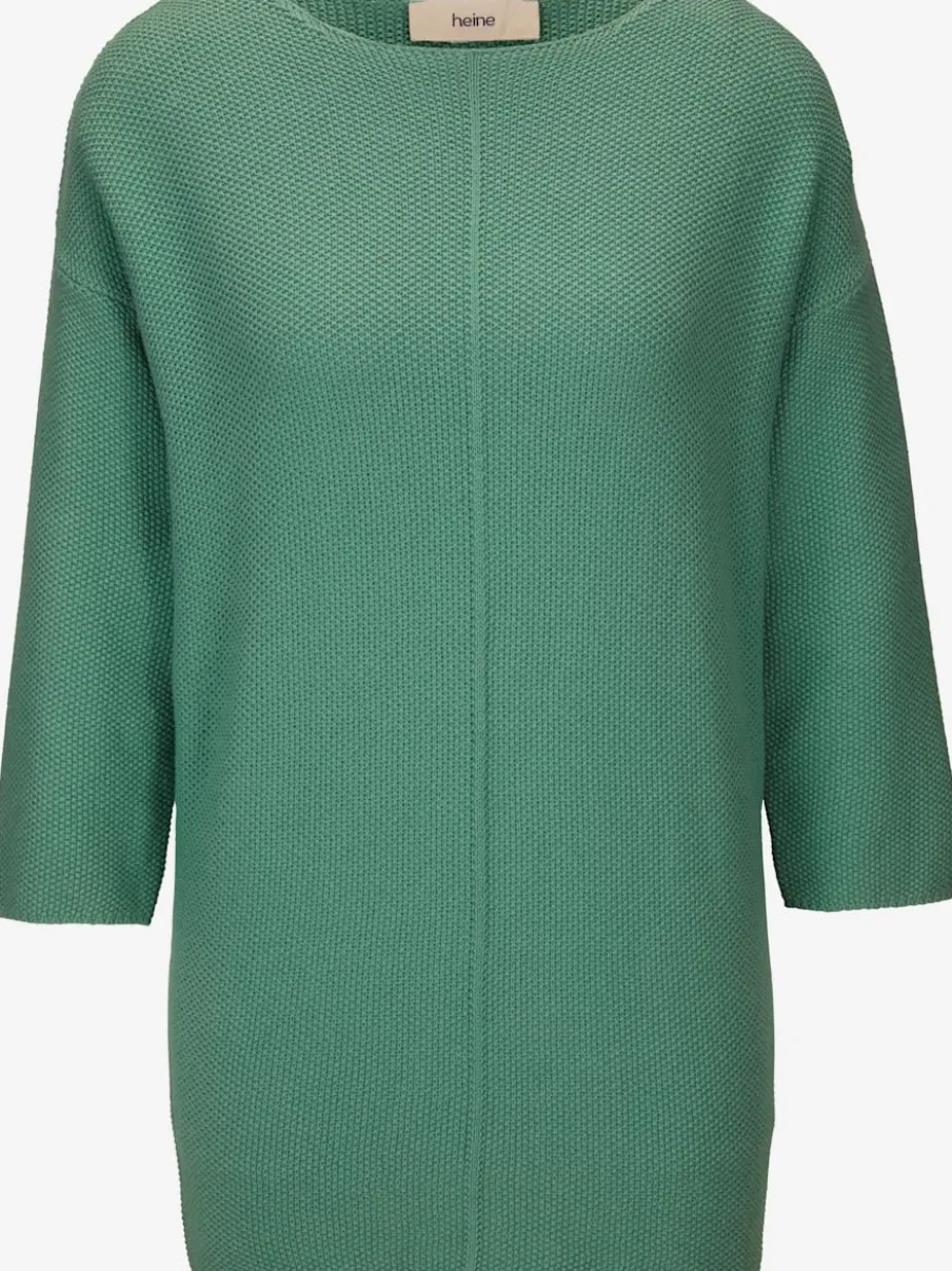 Pull ample en tricot original avec manches trois quart