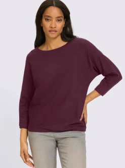 Pull chauve-souris manches chauve-souris 3/4