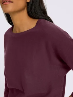 Pull chauve-souris manches chauve-souris 3/4