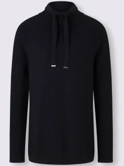 Pull à col montant et manches longues en tricot