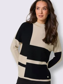 Pull à col montant 70% lyocell