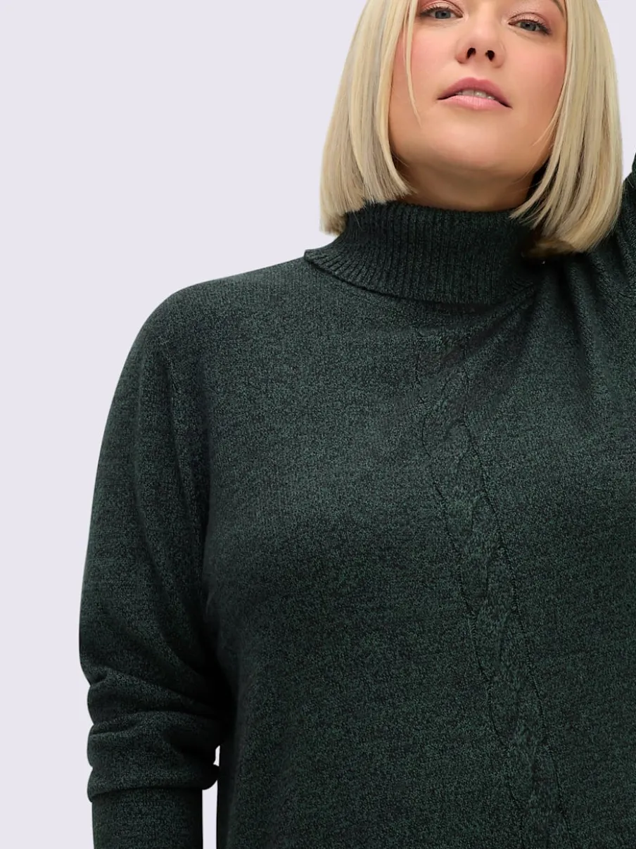 Pull à col roulé