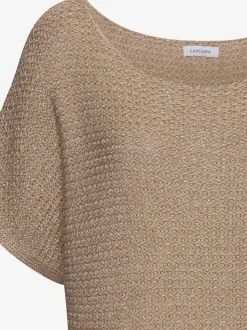 Pull d'été léger à manches courtes en tricot doux