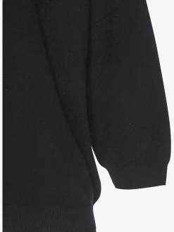 Pull en cachemire à encolure en V et manches 3/4.