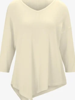 Pull à encolure en V en tricot léger ample