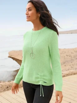 Pull encolure ronde toucher très doux