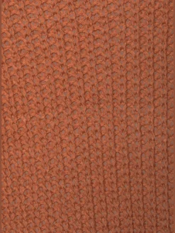 Pull en tricot ample avec col rond et manches longues