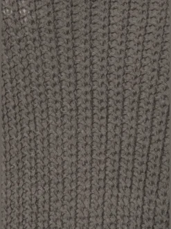 Pull en tricot ample avec col rond et manches longues