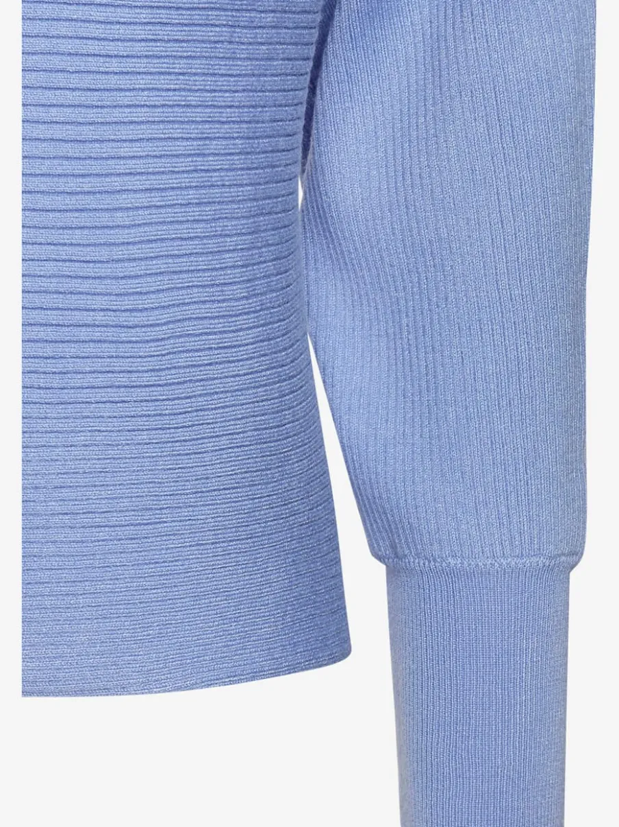 Pull en tricot ample à manches longues avec ourlet droit