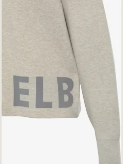 Pull en tricot doux avec encolure ronde et manches longues