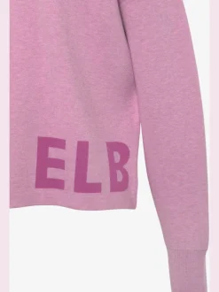Pull en tricot doux avec encolure ronde et manches longues