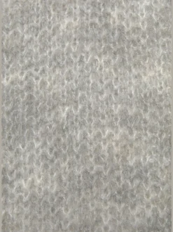 Pull en tricot à encolure en V avec perles et fente au dos