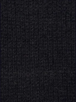 Pull en tricot à encolure en V avec perles et fente au dos
