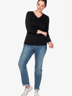 Pull en tricot fin