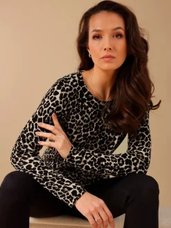 Pull en tricot fin 30% laine